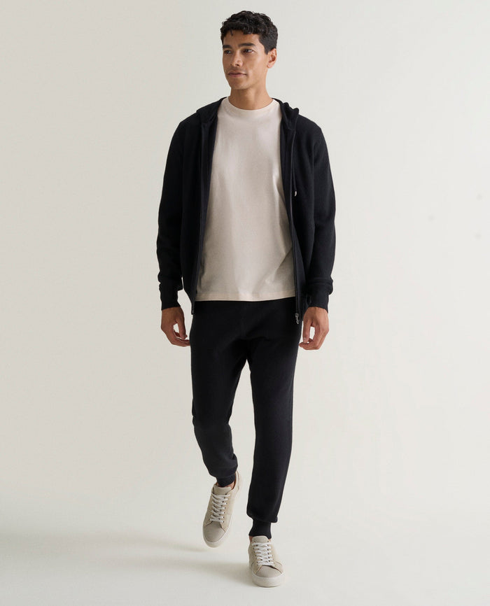 Black - Men's Finest Cashmere Joggers