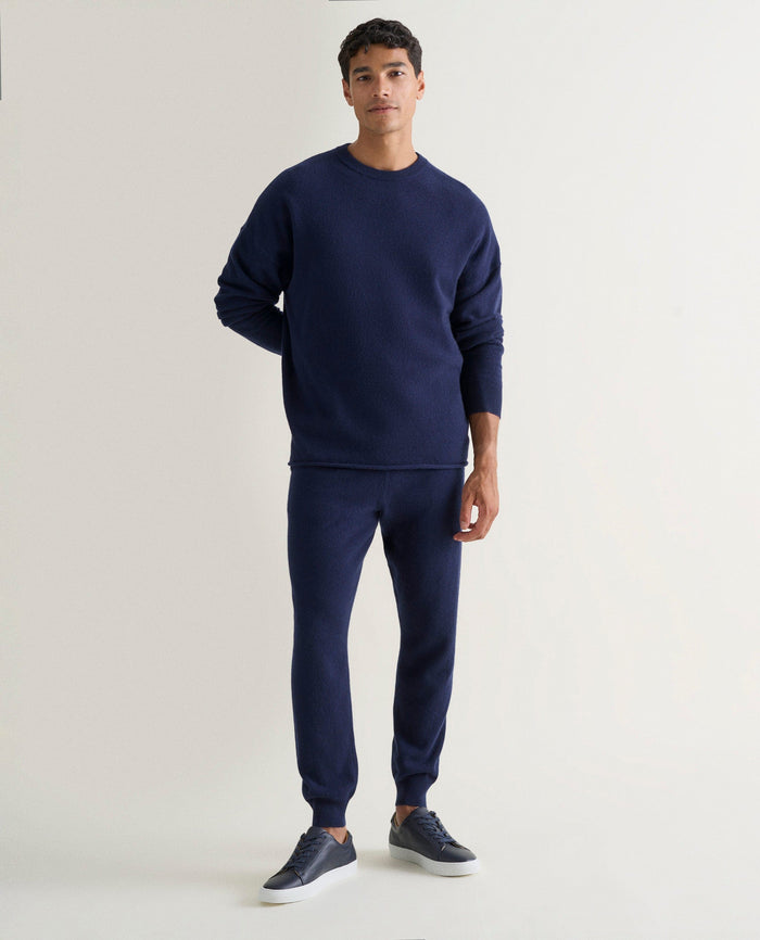 Navy - Men's Finest Cashmere Sweatshirt
