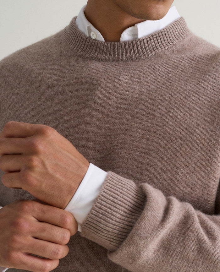 Toast - Men's Finest Cashmere Mid-Weight Crew Neck Jumper