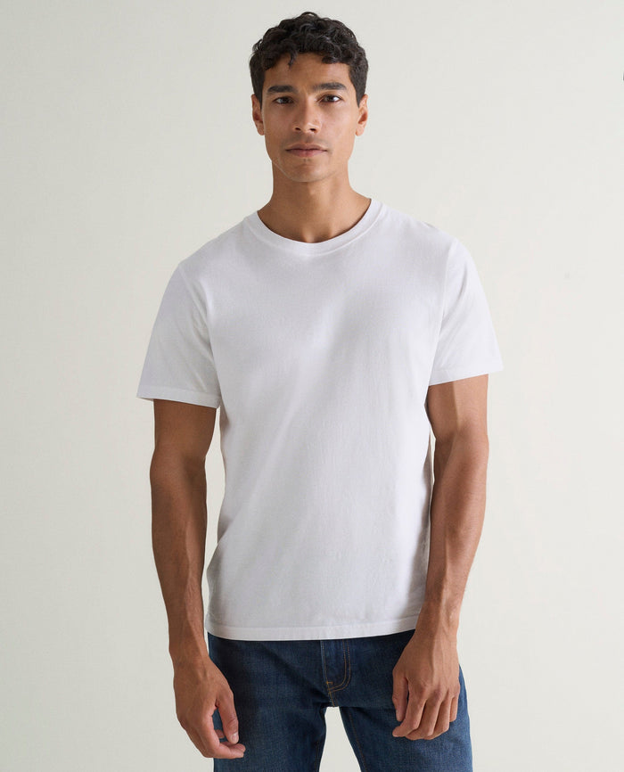 White - Men's Classic Cotton T-shirt