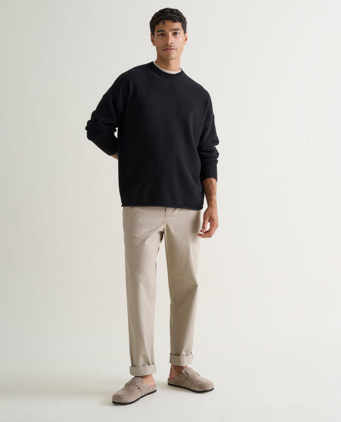 Black - Men's Finest Cashmere Sweatshirt