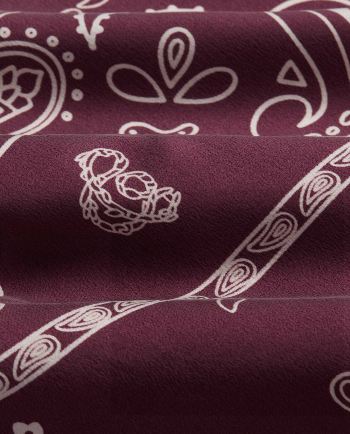 Plum - Silk Bandana