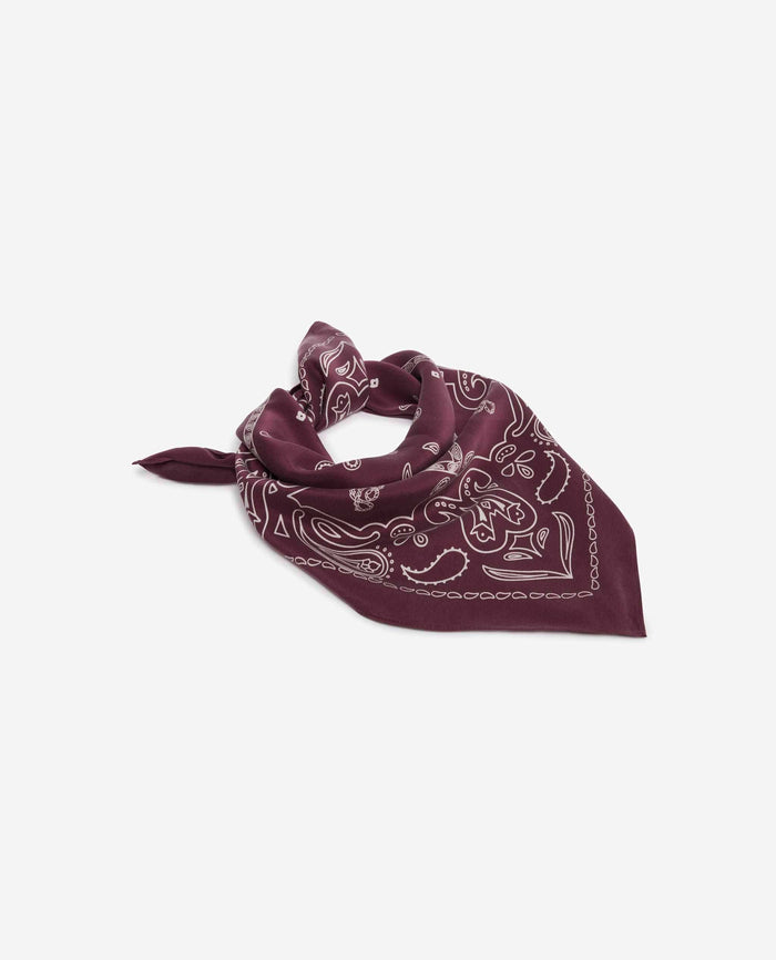 Plum - Silk Bandana