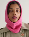 Pink - Women's Cashmere Merino Knitted Hood