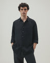 Mood Indigo - Men's Long Sleeved Organic Linen Shirt