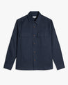 Navy - Men's Heavy-Weight Cotton Overshirt