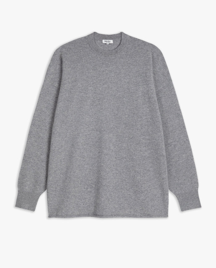 Medium Grey - Men's Finest Cashmere Sweatshirt