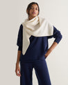Navy - Women's Finest Cashmere Sweatshirt