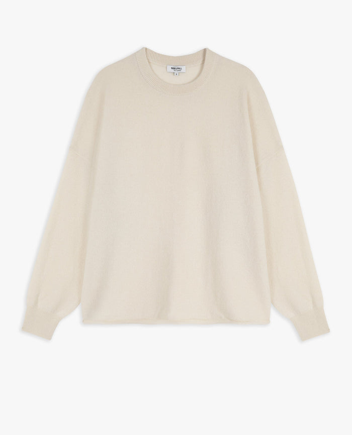 Buttermilk - Women's Finest Cashmere Sweatshirt