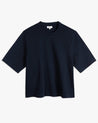 Navy - Women's Boxy Cotton T-shirt