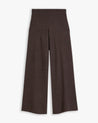 Chocolate - Women's Finest Cashmere Wide-Leg Trousers