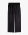 Black - Women's Easy-Silk Wide-Leg Trouser