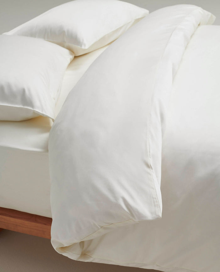 Buttermilk - The Crisp & Cool Organic Cotton Duvet Set