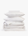 White - The Crisp & Cool Organic Cotton Duvet Set