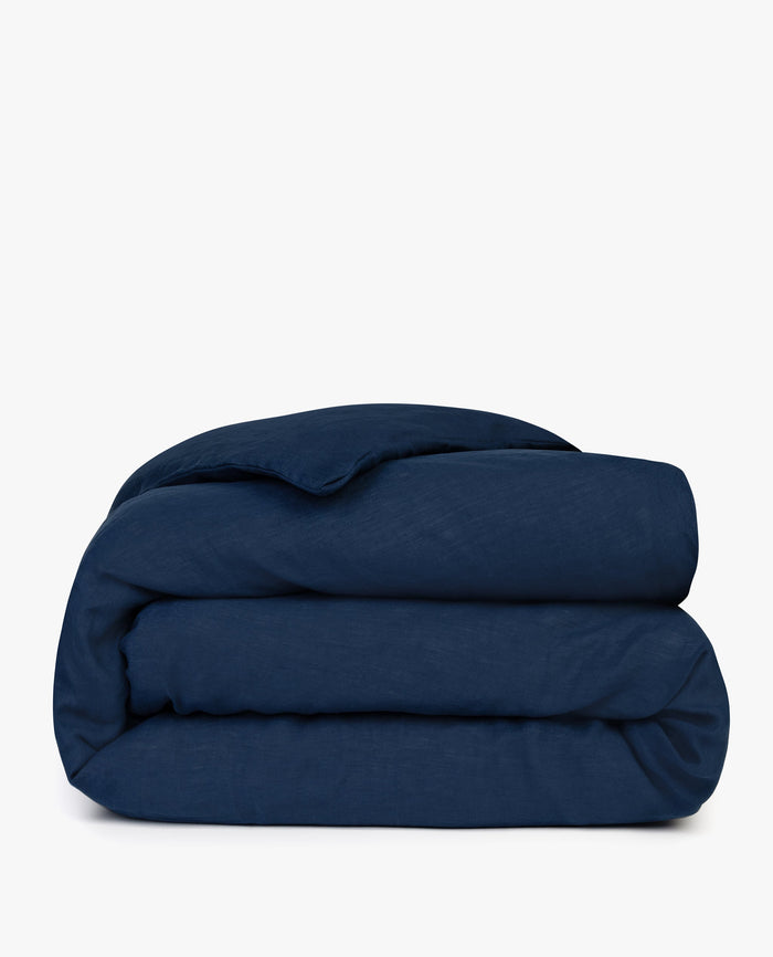 Indigo - Relaxed & Refined Linen Duvet Cover
