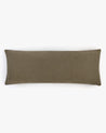 Khaki - Lumbar Cushion Cover