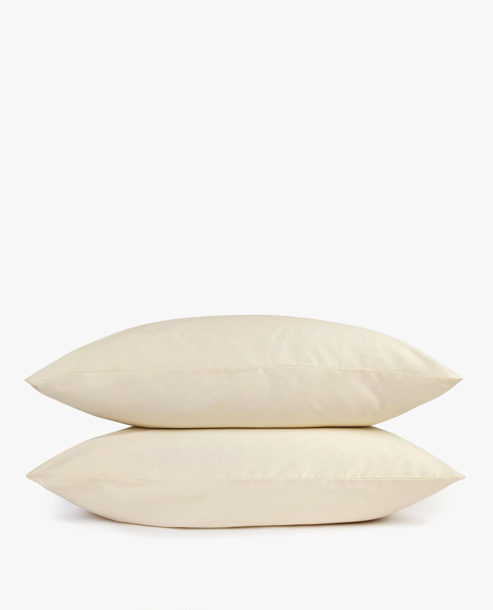 Buttermilk - The Crisp & Cool Organic Luxury Pillowcase Set