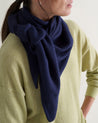 Navy - Women's Cashmere Merino Bandana