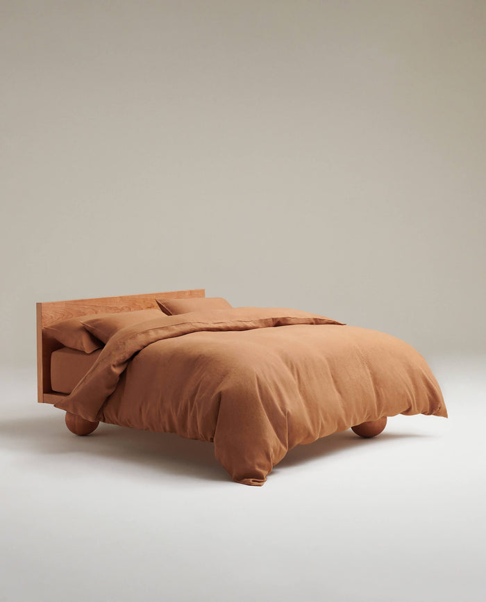 Ochre - Relaxed & Refined Linen Duvet Set