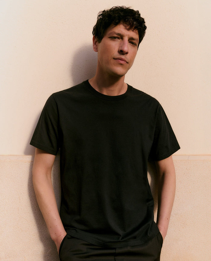 Black - Men's Classic Cotton T-shirt