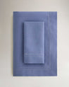 Denim Blue - Linen Picotting Napkins (Set of 4)