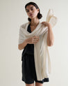 Buttermilk - Oversized Silk-Cashmere Wrap