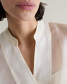 Shell - Women's Silk Organza Tunic Blouse