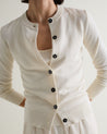 Buttermilk - Women's Silk-Cotton Cardigan