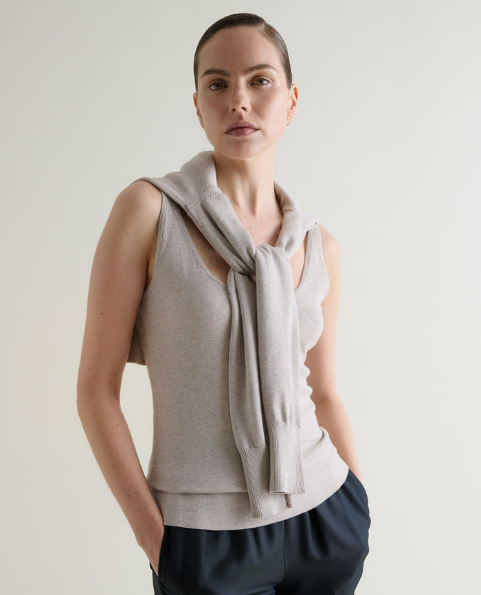 Drift - Women's Silk-Cotton Vest