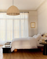 Tailored Double Border - The Crisp & Cool Organic Luxury Flat Sheet
