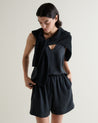 Black - Women's Easy-Silk Sleeveless Top