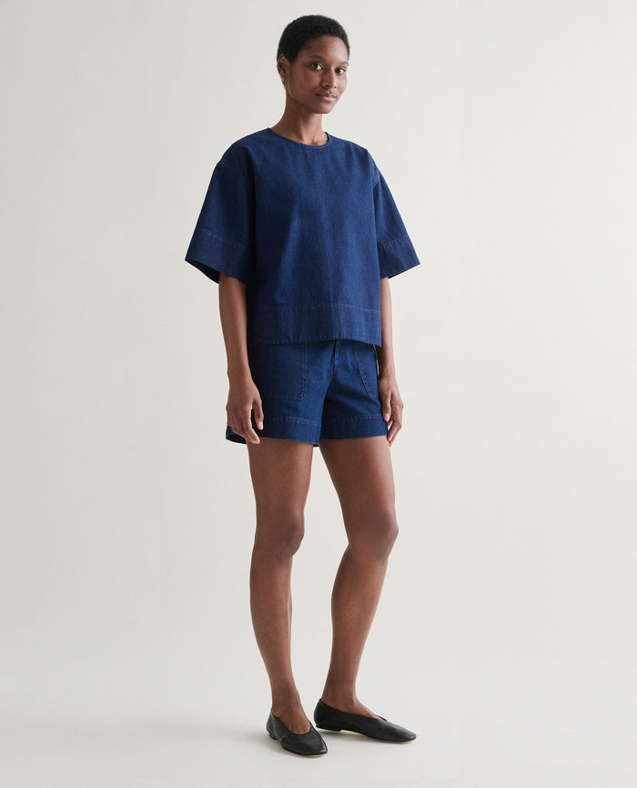 Indigo - Women's Organic Denim Shorts