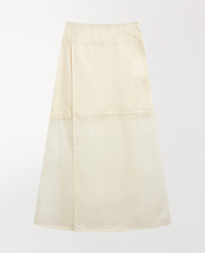 Shell - Women's Silk Organza Panelled Skirt