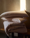 Bruised Peach - House of Grey European Flax™ Linen Duvet Set
