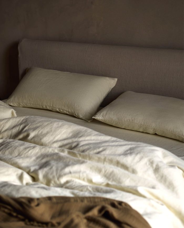 Celery - Relaxed & Refined Linen Fitted Sheet