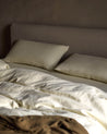 Celery - House of Grey European Flax™ Linen Fitted Sheet