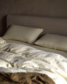 Celery - House of Grey European Flax™ Linen Duvet Set
