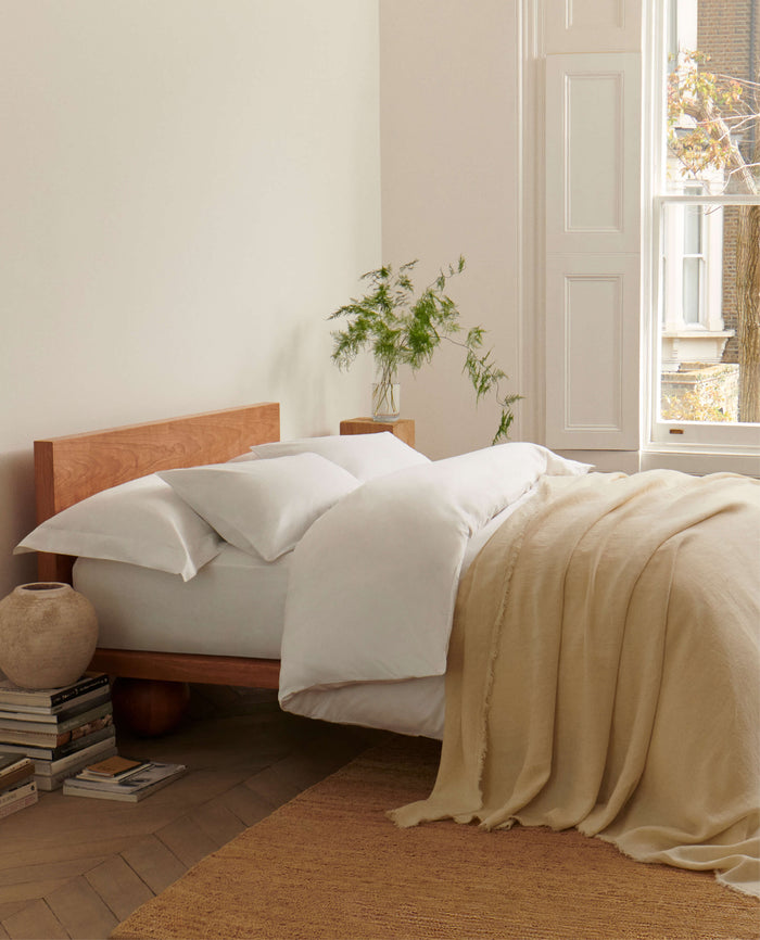 White - The Crisp & Cool Organic Cotton Duvet Set
