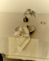 Alabaster - Linen Picotting Napkins (Set of 4)